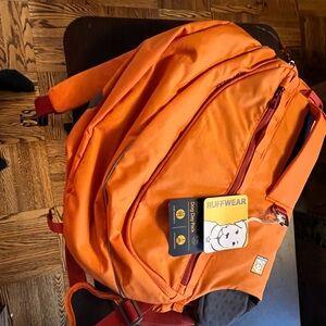 Ruffwear Orange Dog Day pack